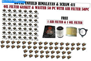 Air Filter ロイヤルエンフィールド「ヒマラヤン&スクラム411オイルフィルター50 PC&エアフィルター50 PC」 ROYAL ENFIELD "HIMALAYAN & SCRAM 411 OIL FILTER 50 PC & AIR FILTER 50 PC"