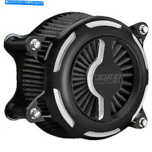 Air Filter VanceHines Black Vo2u[hGAN[i[tB^[n[[FL FX 08-17 1010-2682 Vance & Hines Black VO2 Blade Air Cleaner Filter Harley FL FX 08-17 1010-2682