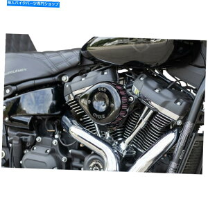 Air Filter ZbgGAtB^[SSTCN170-0436C~jeBAhbvXeXGAN[i[BKn[[ Set Air Filter S&S Cycle 170-0436C Mini Teardrop Stealth Air Cleaner BK Harley