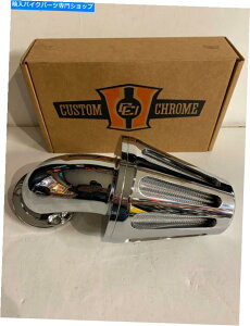 Air Filter CCI688203ɂVChrome Chopped@GAN[i[ NEW CHROME CHOPPED DIGGER AIR CLEANER BY CCI #688203