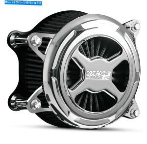 Air Filter VanceHines Vo2 x Chrome Air Cleaner Intake Kiti72341j Vance & Hines VO2 X Chrome Air Cleaner Intake Kit (72341)