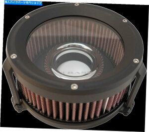 Air Filter �g���X�N�A�T���g�`���[�W�n�C�t���[�N���A�G�A�N���[�i�[�u���b�NTM-1021BK�n�[���[�c�C���J�� Trask Assault Charge High Flow Clear Air Cleaner Black TM-1021BK Harley Twin Cam�y���s�A���i�z