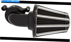 Air Filter A[lX10Q[WX^[GAN[i[tB^[LbgubNn[[cCJ08-17 Arlen Ness 10 Gauge Monster Air Cleaner Filter Kit Black Harley Twin Cam 08-17