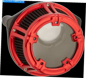 Air Filter A[lXbh\bhGAN[i[tB^[Lbg00-17n[[_Cic[OFLD FLHX Arlen Ness Red Method Air Cleaner Filter Kit 00-17 Harley Dyna Touring FLD FLHX