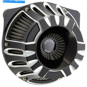 Air Filter A[lXubNJbg]rbOTbJ[GAN[i[2008-16n[[FL/fxs Arlen Ness Black Deep Cut Invert Big Sucker Air Cleaner 2008-16 Harley FL/FXS