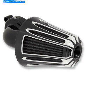 Air Filter �A�[�����l�X�f�B�[�v�J�b�g�����X�^�[�T�b�J�[�G�A�N���[�i�[1993-2017�n�[���[*�u���b�N Arlen Ness Deep Cut Monster Sucker Air Cleaner for 1993-2017 Harley* Black