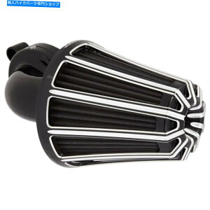 Air Filter A[lX-81-007-X^[TbJ[GAN[i[LbgA10Q[W - ubN Arlen Ness - 81-007 - Monster Sucker Air Cleaner Kit, 10-Gauge - Black