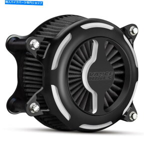 Air Filter VanceHines Vo2u[hubNRgXgGAN[i[zCLbgi40393j Vance & Hines VO2 Blade Black Contrast Air Cleaner Intake Kit (40393)