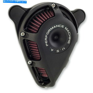 Air Filter 2008-2017 Harley*̃ptH[}X}VubNOPSWFbgGAN[i[* Performance Machine Black Ops Jet Air Cleaner for 2008-2017 Harley*