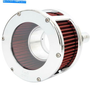 Air Filter feuling ba[XV[YGAN[i[bhtB^[NNAJo[Lbgn[[M8 Feuling BA Race Series Air Cleaner Red Filter Chrome Clear Cover Kit Harley M8