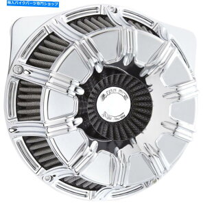 Air Filter Arlen Ness InvertedV[YvcCGAN[i[N10Q[W18-942 USA MADE Arlen Ness Inverted Series V-Twin Air Cleaner Chrome 10-Gauge 18-942 USA Made