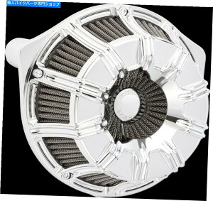 Air Filter Arlen Ness Chrome 10Q[WtV[YGAN[i[Lbg-18-946 Arlen Ness Chrome 10-Gauge Inverted Series Air Cleaner Kit - 18-946