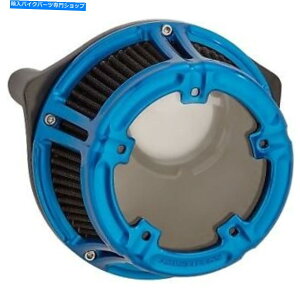 Air Filter A[lX18-180u[\bhn[[M8 17-21̃NAV[YGAN[i[ Arlen Ness 18-180 Blue Method Clear Series Air Cleaner for Harley M8 17-21