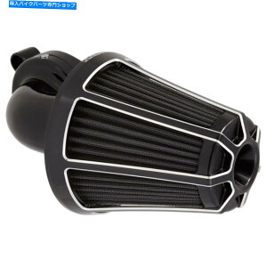 Air Filter Arlen Ness -81-013-X^[zՃGAN[i[LbgAxx - ubN Arlen Ness - 81-013 - Monster Sucker Air Cleaner Kit, Beveled - Black