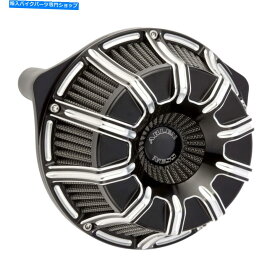 Air Filter アーレンネスブラック逆シリーズ10ゲージステージ1エアクリーナーハーレーXL 88-17 Arlen Ness Black Inverted Series 10-Gauge Stage 1 Air Cleaner Harley XL 88-17