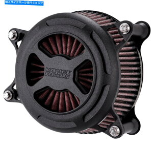 Air Filter VanceHines Vo2 x Black Wrinkle Air Cleaner Intake Kiti42063j Vance & Hines VO2 X Black Wrinkle Air Cleaner Intake Kit (42063)