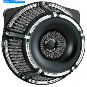 Air Filter Arlen Ness Black Slot Track M8 17-20 1010-2086̋tV[YGAN[i[ Arlen Ness Black Slot Track Inverted Series Air Cleaner for M8 17-20 1010-2086