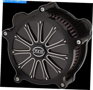 Air Filter RCR|[lgubNSGAtB^[N[i[99-17n[[c[O\tgCfxdl RC Components Black Exile Air Filter Cleaner 99-17 Harley Touring Softail FXDL