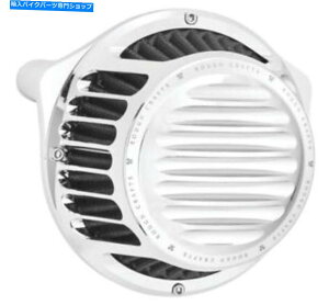 Air Filter tNtgGAN[i[NEhRC-600-015 Rough Craft Air Cleaner Chrome Round RC-600-015