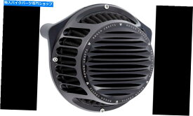 Air Filter ラフクラフトブラックラウンドエアクリーナーインテークブリーザーハーレー1991+スポーツスターXL Rough Crafts Black Round Air Cleaner Intake Breather Harley 1991+ Sportster XL