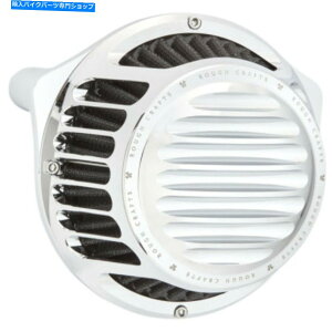 Air Filter tNtgNEhGAN[i[Ce[Nu[U[n[[2001-2017cCJ Rough Crafts Chrome Round Air Cleaner Intake Breather Harley 2001-2017 Twin Cam