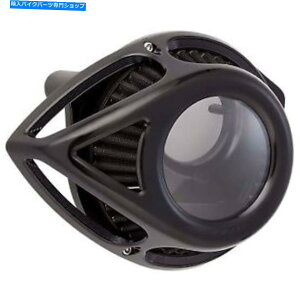 Air Filter A[lX18-999n[[M8 17-20̃ubNNAeBAGAN[i[ Arlen Ness 18-999 Black Clear Tear Air Cleaner for Harley M8 17-20