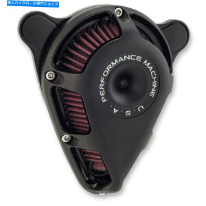 Air Filter 1993N2017Ñn[[̃ptH[}X}VWFbgGAN[i[*ubNIvX Performance Machine Jet Air Cleaner for 1993-2017 Harley* Black Ops