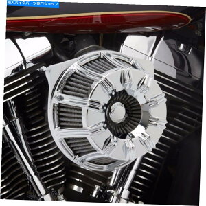 Air Filter Arlen Ness Chrome 10Q[WGAN[i[trbOTbJ[n[[c[O08-16 Arlen Ness Chrome 10 Gauge Air Cleaner Inverted Big Sucker Harley Touring 08-16