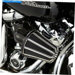Air Filter A[lXX^[TbJ[90xGAN[i[Lbg10Q[WubNn[[M8 Arlen Ness Monster Sucker 90-Degree Air Cleaner Kit 10-Gauge Black for Harley M8