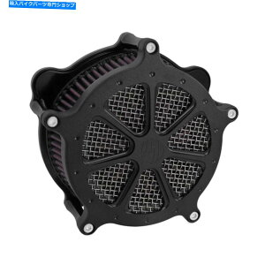 Air Filter RSD�x���`�����G�A�N���[�i�[�u���b�N�X�s�[�h7�i0206-2003-SMB�j RSD Venturi Air Cleaner Black Speed 7 (0206-2003-SMB)�y���s�A���i�z