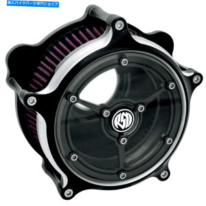 Air Filter Roland Sands Contrast 2008-2017 Harley Models*のClarity Air Cleaner* Roland Sands Contrast Cut Clarity Air Cleaner for 2008-2017 Harley Models*