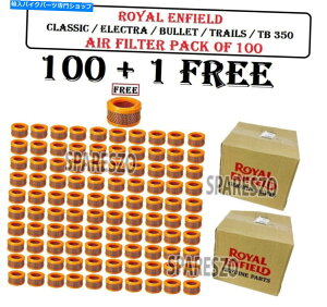 Air Filter CGtB[hNVbN /e /GNg /gC350500GAtB^[pbN100̃GAtB^[pbN ROYAL ENFIELD CLASSIC / BULLET / ELECTRA / TRAILS 350&500 AIR FILTER PACK OF