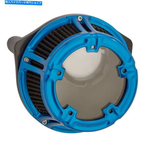 Air Filter A[lX18-183u[zɎ_@NAXe[W1GAN[i[tB^[XL 88-17 Arlen Ness 18-183 Blue Anodized Method Clear Stage 1 Air Cleaner Filter XL 88-17