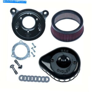 Air Filter SSXeXGAtB^[~jT. T.BlackAE-GAS 08-17Harley-Davidsonp S&S Stealth Air Filters Mini T. T.Black , for Harley-Davidson With E-Gas 08-17