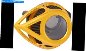 Air Filter Arlen Ness Clear Tear Tear Air Cleaner Filter Kit Gold Harley Touring Softail 08-17 Arlen Ness Clear Tear Air Cleaner Filter Kit Gold Harley Touring Softail 08-17