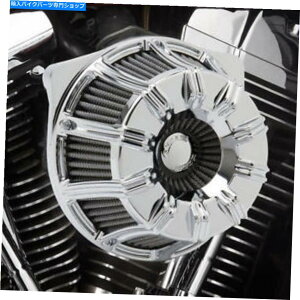 Air Filter A[lX10Q[WtzrbOTbJ[GAN[i[Nn[[FXDC 05,07-14 Arlen Ness 10-Gauge Inverted Big Sucker Air Cleaner Chrome Harley FXDC 05,07-14