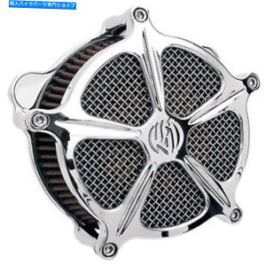 Air Filter RSD 1010-0373 0206-2001-CH Speed 5�x���`�����G�A�N���[�i�[-Chrome-'08 -'16 FL RSD 1010-0373 0206-2001-CH Speed 5 Venturi Air Cleaner - Chrome - '08-'16 FL�y���s�A���i�z