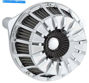 Air Filter Arlen Ness InvertedV[Y15X|[NGAN[i[LbgChrome18-990 Arlen Ness Inverted Series 15-Spoke Air Cleaner Kit Chrome #18-990