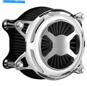 Air Filter VanceHines 72341 ChromeVo2 x 08-16c[OpGAN[i[ VANCE & HINES 72341 Chrome VO2 X Air Cleaner for 08-16 Touring