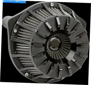 Air Filter Arlen Ness InvertedV[YBlack15X|[NGAN[i[Lbgn[[18-995 Arlen Ness Inverted Series Black 15-Spoke Air Cleaner Kit for Harley 18-995