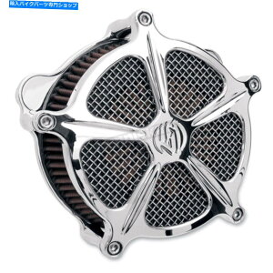 Air Filter Roland Sands Chrome Venturi Speed 5GAN[i[-0206-2001-CHiCAɑDȂj Roland Sands Chrome Venturi Speed 5 Air Cleaner - 0206-2001-CH (no ship to CA)
