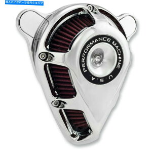 Air Filter 2008N2017Ñn[[̃ptH[}X}VNWFbgGAN[i[* Performance Machine Chrome Jet Air Cleaner for 2008-2017 Harley*