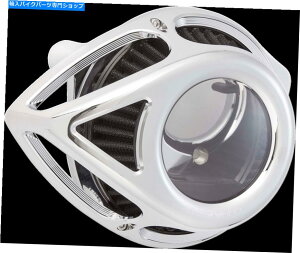 Air Filter A[lXNAeBAV[YGAN[i[LbgN18-988 Arlen Ness Clear Tear Series Air Cleaner Kits Chrome 18-988