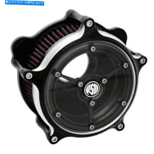 Air Filter ローランドサンズクラリティハーレーコントラストカットビレットエアクリーナー0206-2061-BM Roland Sands Clarity Harley Contrast Cut Billet Air Cleaner 0206-2061-BM