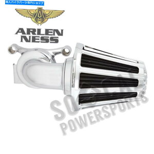 Air Filter A[lX81-027X^[TbJ[GAN[i[LbgN10Q[W Arlen Ness 81-027 Monster Sucker Air Cleaner Kits Chrome 10-Gauge