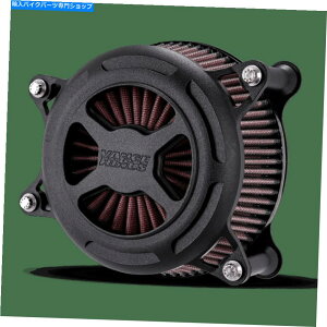 Air Filter Vance��Hines Vo2 x�G�A�N���[�i�[�u���b�N�E�B���N��42365 Vance & Hines VO2 X Air Cleaner Black Wrinkle 42365�y���s�A���i�z