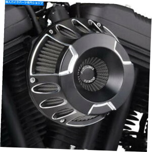 Air Filter �A�[�����l�X�f�B�[�v�J�b�g�C���o�[�g�G�A�N���[�i�[�u���b�N�n�[���[�t���N�X�X�g���[�g�O���C�h08-16 Arlen Ness Deep Cut Inverted Air Cleaner Black Harley FLHX Street Glide 08-16�y���s�A���i�z