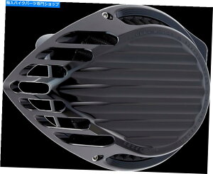 Air Filter tNtgubNtBtGAN[i[tB^[Lbg1988-2021n[[X|[cX^[XLH Rough Crafts Black Finned Air Cleaner Filter Kit 1988-2021 Harley Sportster XLH