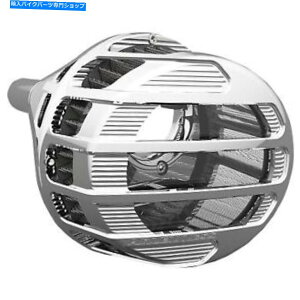 Air Filter A[lX81-301n[[M8 17-20̃NTChLbNGAN[i[ Arlen Ness 81-301 Chrome Sidekick Air Cleaner for Harley M8 17-20