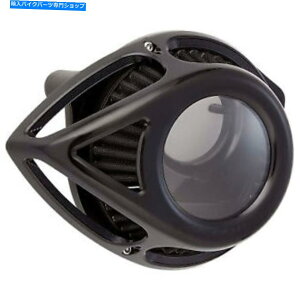Air Filter A[lXubNNAeBAGAN[i[tB^[Lbg17-19n[[cA[FLHX Arlen Ness Black Clear Tear Air Cleaner Filter Kit 17-19 Harley Touring FLHX